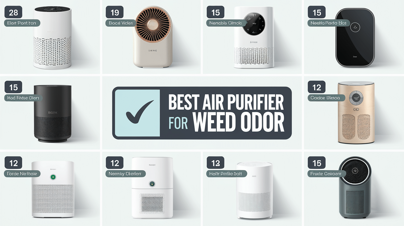 9 Best Air Purifiers For Weed Odor: Neutralize Cannabis Smells