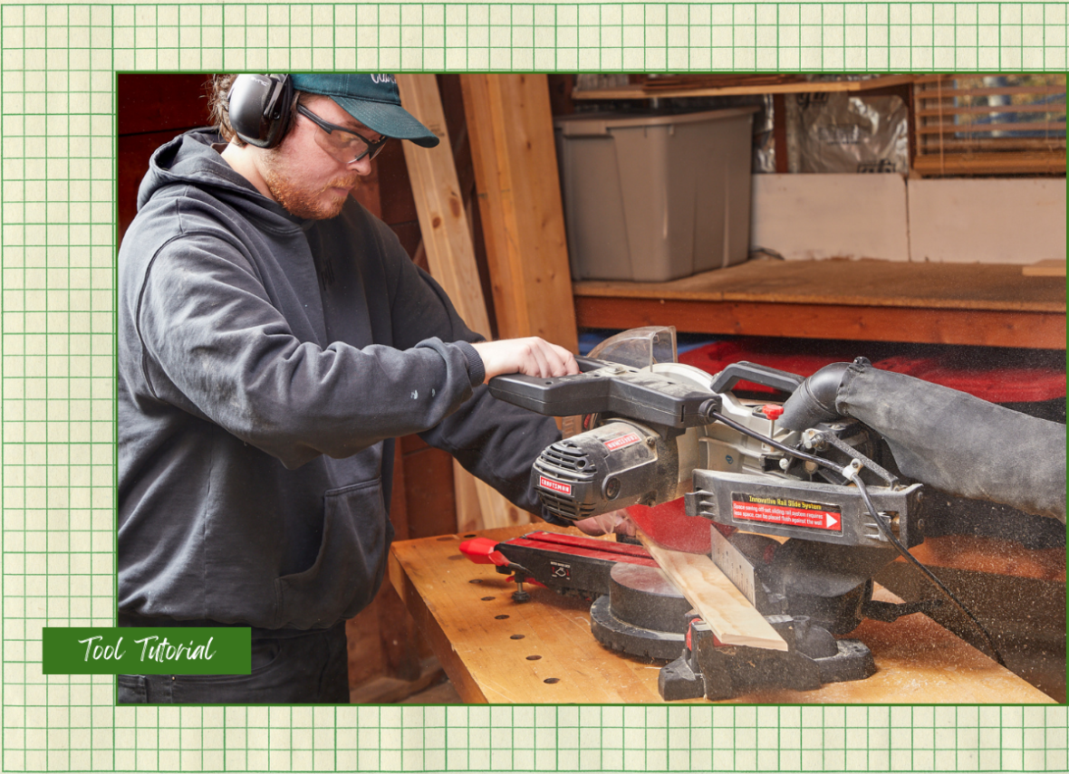 How to Use a Miter Saw to Make Miter and Bevel Cuts